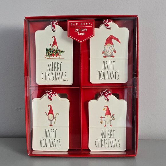 NEW - Rae Dunn Christmas Gift Tags - Picture 3 of 3